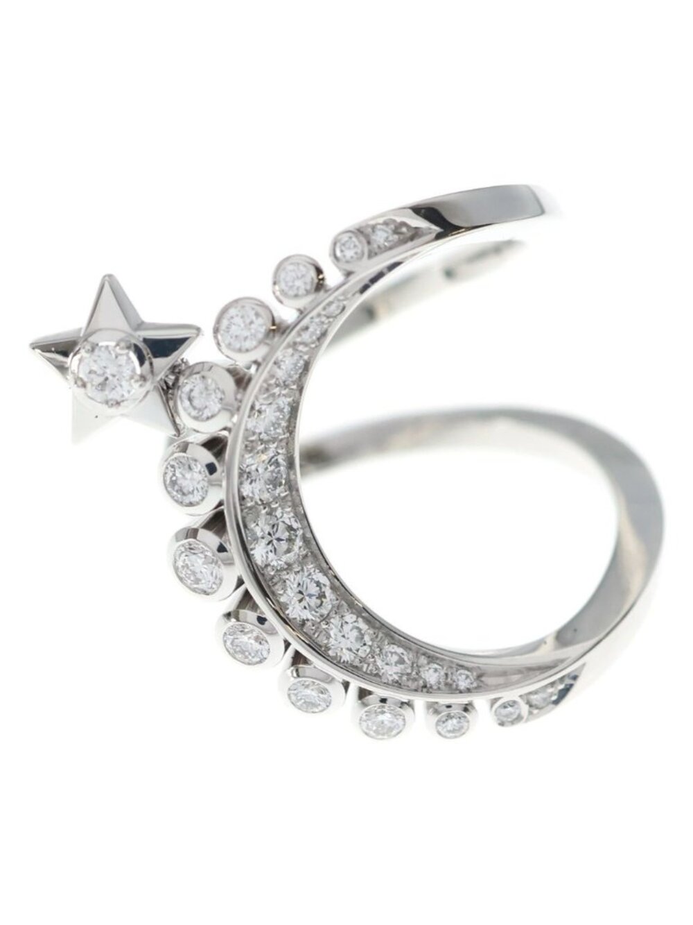 Chanel Lune Ring White Gold